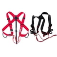 thumbnail image 3 of Soidarity Correa de pecho para escalada, correas de hombro para escalada en roca, ajustable profesional, para el cuerpo, fijador corporal para Escalada Negro, 3 of 6