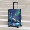 thumbnail image 5 of Travel Luggage Cover Protector - Aurora Iceberg Seal A Anti-Scratch Suitcase Covers Fits 18-32 Inch Luggage, 5 of 5