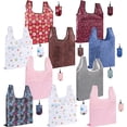 thumbnail image 1 of Sacs d'Épicerie Réutilisables Grands 50LBS Pliables Sacs de Courses en Nylon Lavables en Machine, 1 of 6
