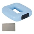 thumbnail image 4 of Masajeador eléctrico de tejido profundo con vibración para entrenamiento en gimnasio, compacto, de mano, con cinturón para el Día de la Madre y cumpleaños. azul, 4 of 10