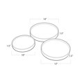 thumbnail image 2 of Regina Andrew 20-1357 Mixer 14" Wide Trays - Brass, 2 of 5