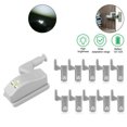thumbnail image 2 of 10pcs Cabinet Closet Hinge Led Sensor Light For Wardrobe Cupboard Kitchen Door Closet, 2 of 8