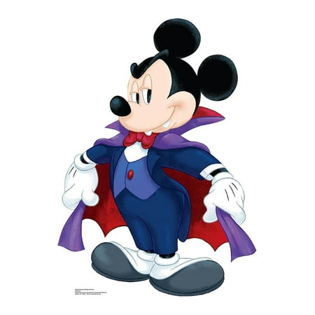 Halloween Mickey Dracula Disney, Advanced Graphics Standup, 42" x 30"
