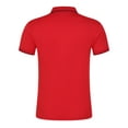 thumbnail image 2 of Sngxgn Men's Golf Polo Shirts Tennis Shirt Short Sleeve Casual Work T-Shirt(Red,XL), 2 of 6