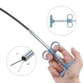 thumbnail image 4 of Flexible Grabber Claw Pick Up Tool 0.9 M Drain Clog Remover Tool, Blue, 2 Pieces, 4 of 4