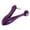 Purple, variant on Cherry Pitter - Stainless Steel Cherries Corer Pitter Tool with Hand-held Push Design, Save Time & Space for Making Cherry Jam (Purple)