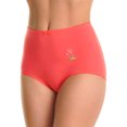 thumbnail image 2 of Angelina Cotton High Waist Briefs with Floral Embroidery (6 or 12 Pack), 2 of 6