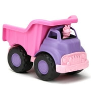 Green Toys: Disney Baby - Minnie Mouse Dump Truck - Pink & Purple - Pretend Play Vehicle, Recycled Plastic, Transporter Toy, Kids & Toddler Ages 6 Mo+