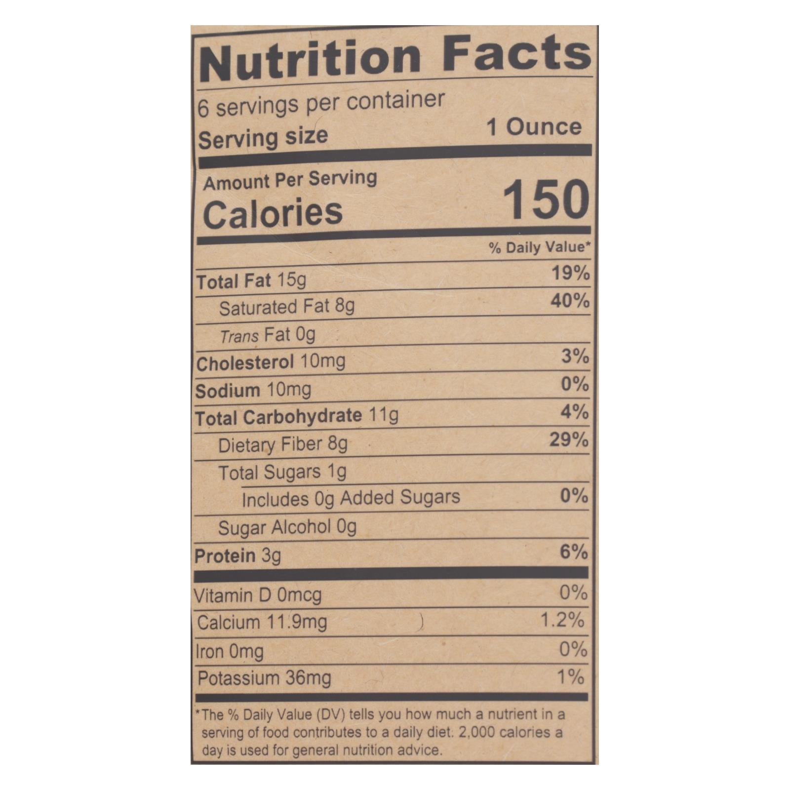 Choczero - Keto Bark Milk Chocolate Hazelnt - Case of 12-6 OZ