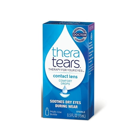 Thera Larmes Contact Lens Comfort Drops, bateau des Etats-Unis, Marque Advanced Vision Research