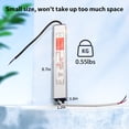 thumbnail image 4 of LMENGER Waterproof SMV30W 12V 2.5A Power Supply DC Constant Voltage LED Driver Input 85-264VAC with Thick Power Cords Suitable for Light Strips, Advertising Light Boxes, etc, 4 of 6