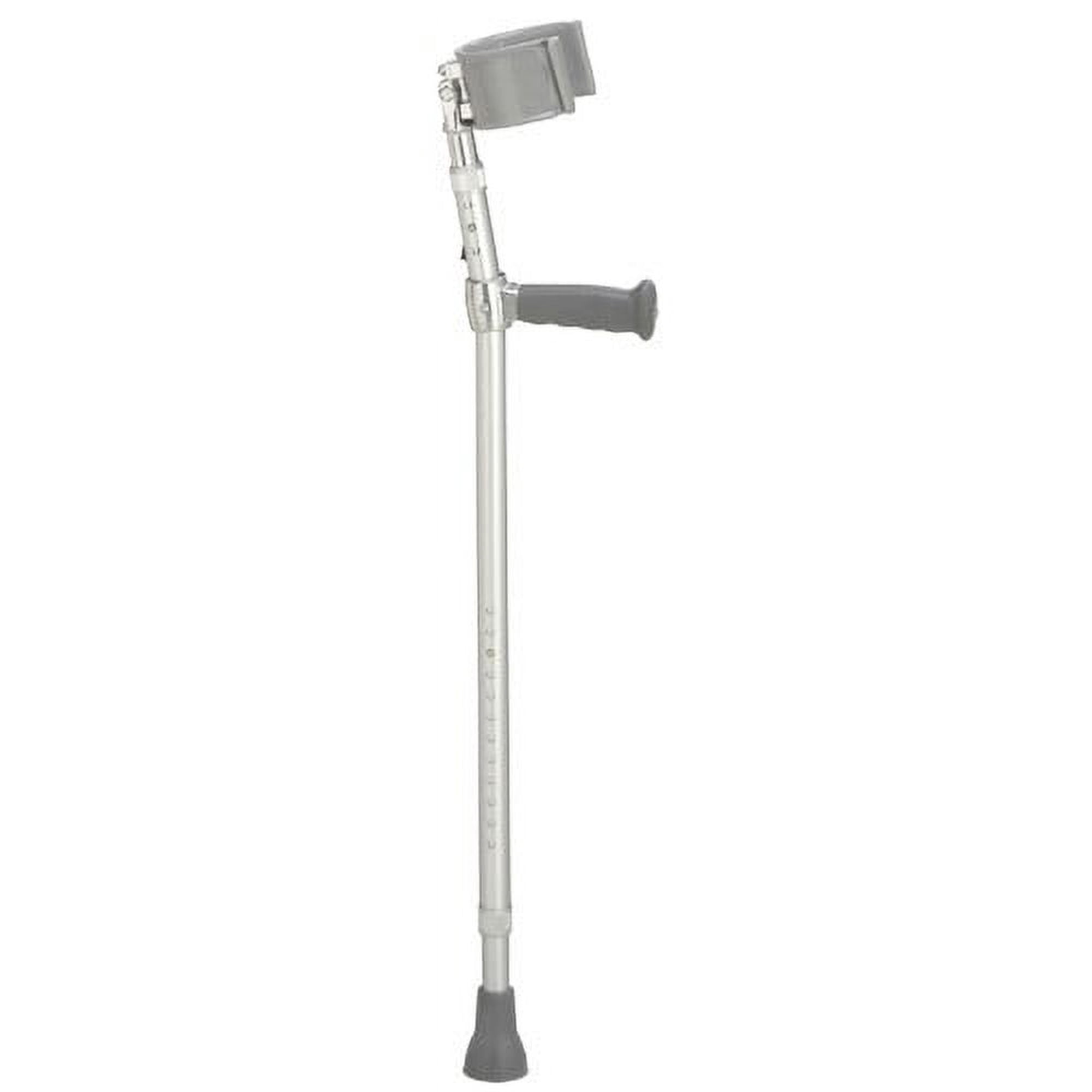 Forearm Crutches Standard Adult size (28"-36") with front opening vinyl cuffs by Lofstrand