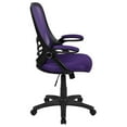 thumbnail image 6 of Pemberly Row High-Back Ergonomic Mesh Office Swivel Chair in Purple, 6 of 12