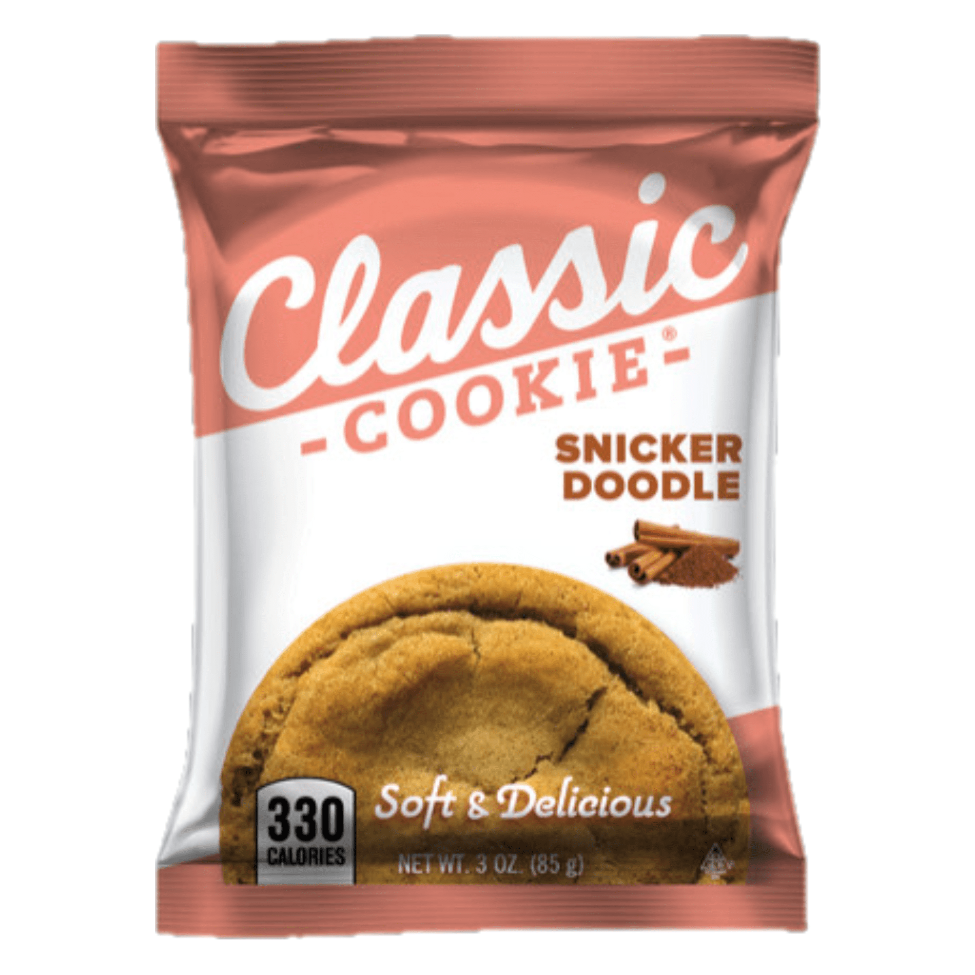 Classic Cookie Soft Baked Snickerdoodle Cookies, 2 Boxes, 16 Individually Wrapped Cookies
