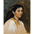 thumbnail image 3 of Rudolf Schick 15x18 Black Modern Framed Museum Art Print Titled - Head of a Roman Woman, 3 of 5