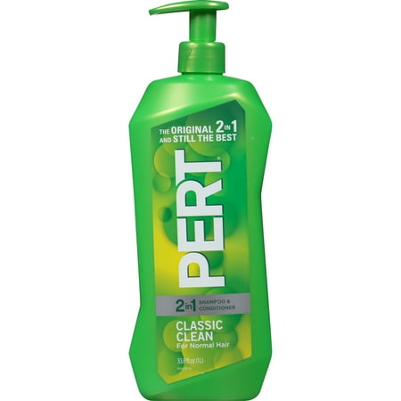 Pert Classic Clean 2 in 1 Shampoo & Conditioner, 33.8 fl