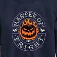 thumbnail image 3 of The Nightmare Before Christmas - Master Of Fright - Youth Crewneck Fleece Sweatshirt, 3 of 5