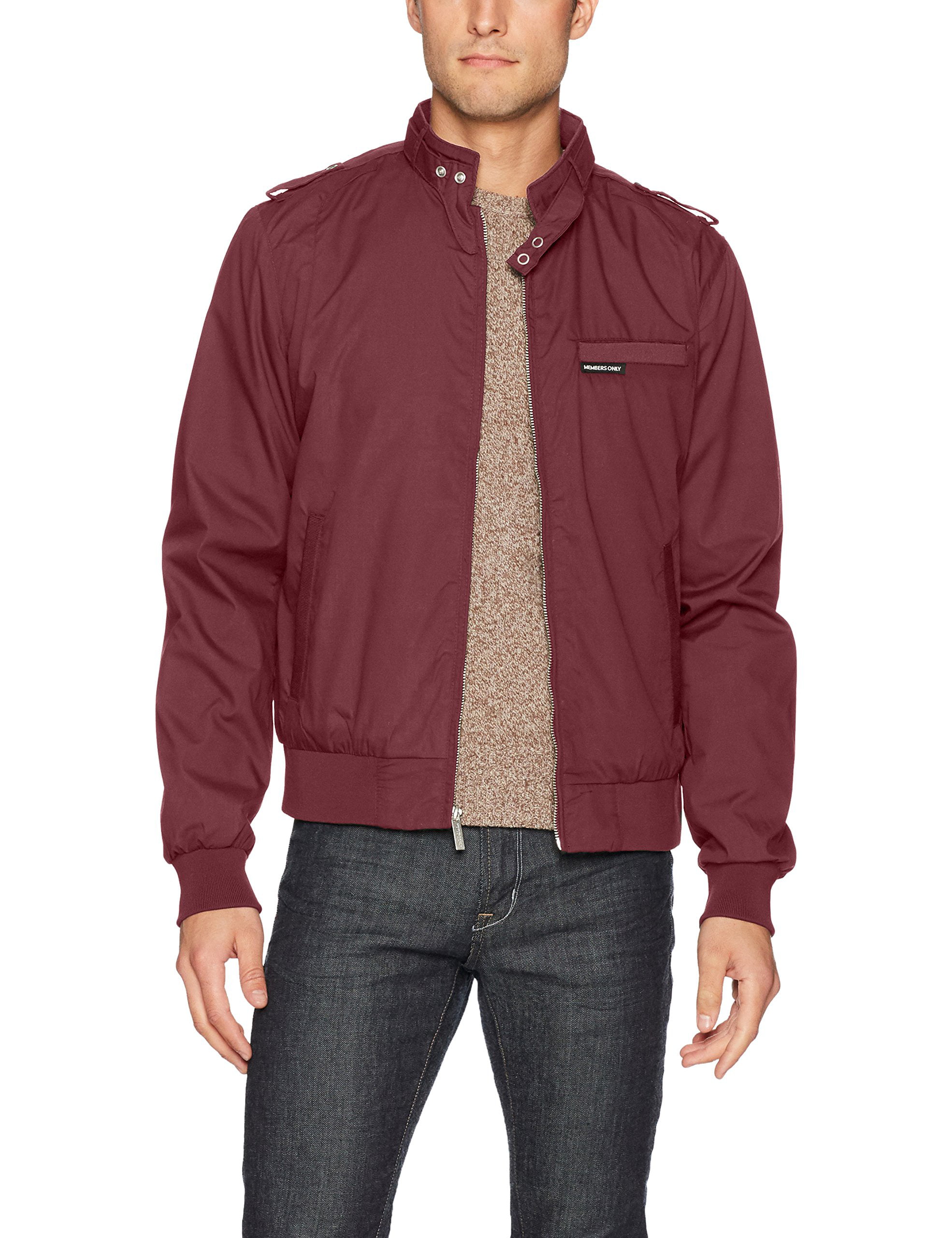 Members Only - Members Only Men's Classic Iconic Racer Jacket SlimF ...