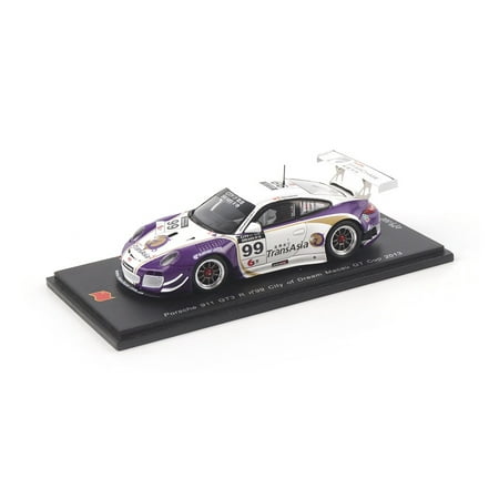 Gt3 Cup - 2013 Porsche 911 GT3 R 4.0 n.99 3rd City Of Dreams Macau GT CUP Model Car in 1:43 Scale by Spark