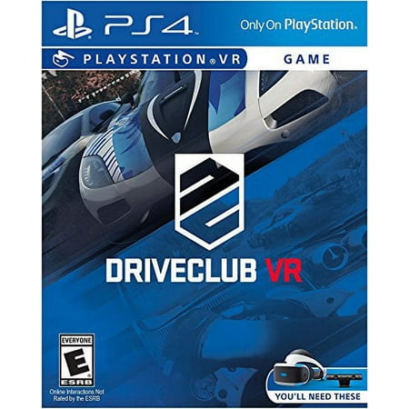 PlayStation VR Launch Bundle 3 Items:VR Launch Bundle,PlayStation 4 Slim 500GB Console - U,VR Game Disc PSVR DriveClub ncharted 4