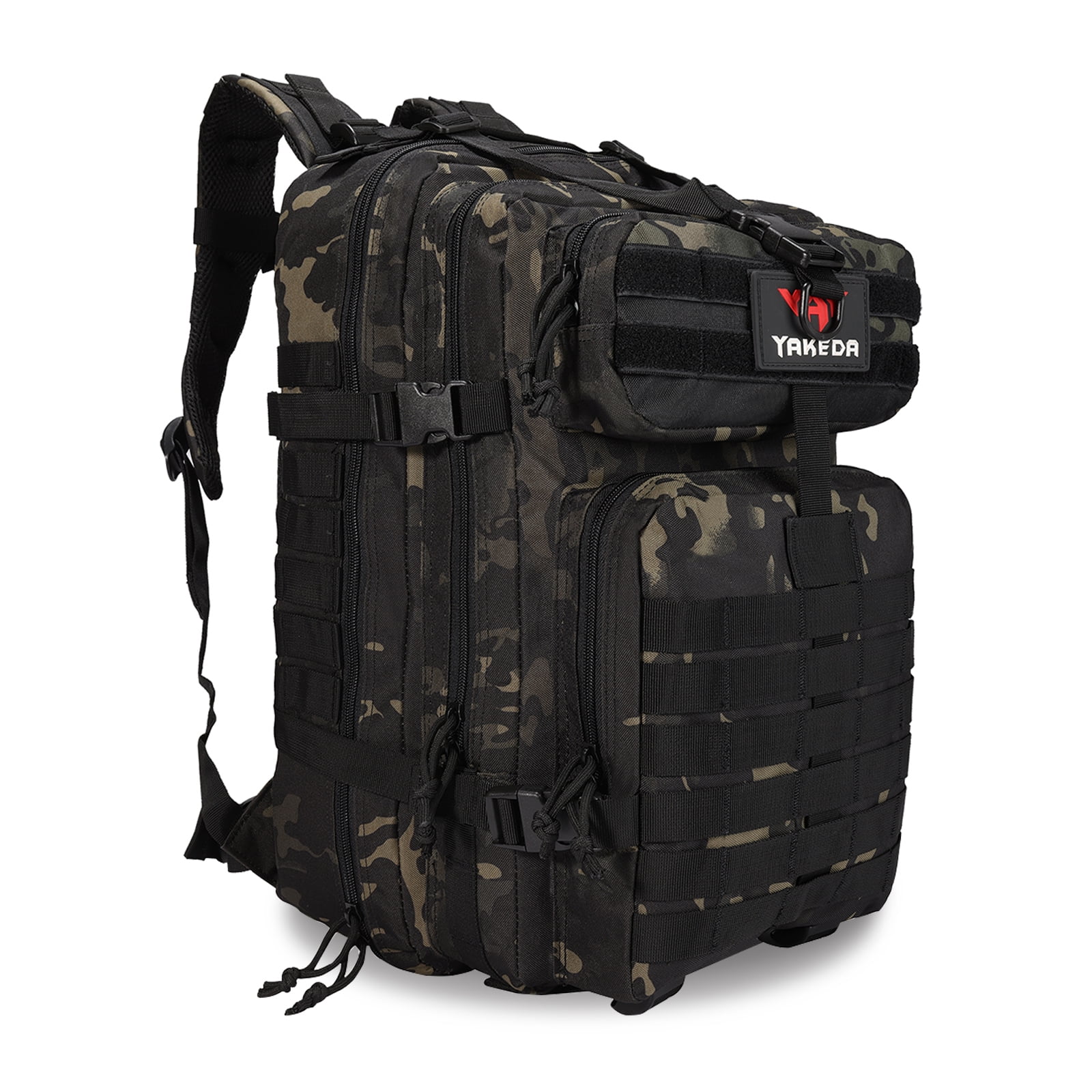 YAKEDA 40L Military Tactical Backpack for Men Army Survival Backpacks Large 3 Day Assault Pack