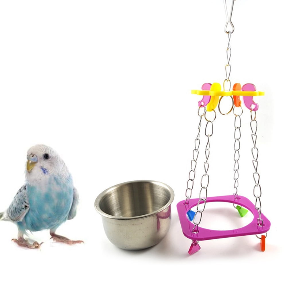 Details about   Funny Wooden Toy Hanging on a Spring in the shape of Parrot 