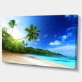 thumbnail image 3 of Design Art - Sunset Beach with Palm, 3 of 4