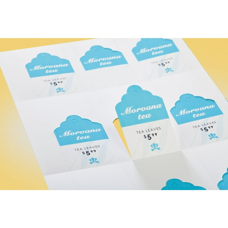 Avery Printable Tags, With Strings, Scallop Edge, 2" x 1-1/4", 180 Tags  (22848) - Walmart.com