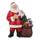 thumbnail image 3 of Figuras navideñas de Papá Noel de resina, centro de mesa, manualidades, Papá Noel decorativo Estilo F, 3 of 9
