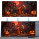 thumbnail image 5 of Halloween Garage Door decorativa la pared terror (WSJCK-18), 5 of 9