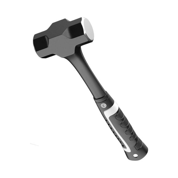 YYHQDS Octagonal Construction Hammer, Heavy Duty Demolition Hammer Tool, Large Iron Sledgehammer for Wall Smashing, Solid Joint Wall Breaking Hammer for Home Renovation