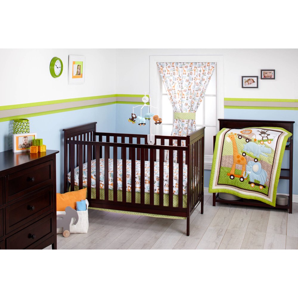 Little Bedding by NoJo Critter Pals 3-Piece Crib Bedding ...