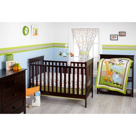 Little Bedding By Nojo Critter Pals 3 Piece Crib Bedding Set