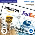 thumbnail image 5 of Package Delivery Sign, Delivery Instructions FedEx Amazon Ups USPS Sign, 12x18 Aluminum, 5 of 8