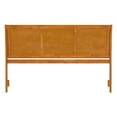 thumbnail image 6 of AFI Portland King Sleigh Solid Wood Panel Headboard, Light Toffee, 6 of 7
