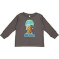 thumbnail image 3 of Inktastic Keep It Cool Melting Earth Ice Cream Cone Boys or Girls Long Sleeve Toddler T-Shirt, 3 of 5