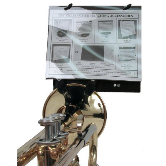 Carpeta plegable para banda de música DEG, trompeta, lira