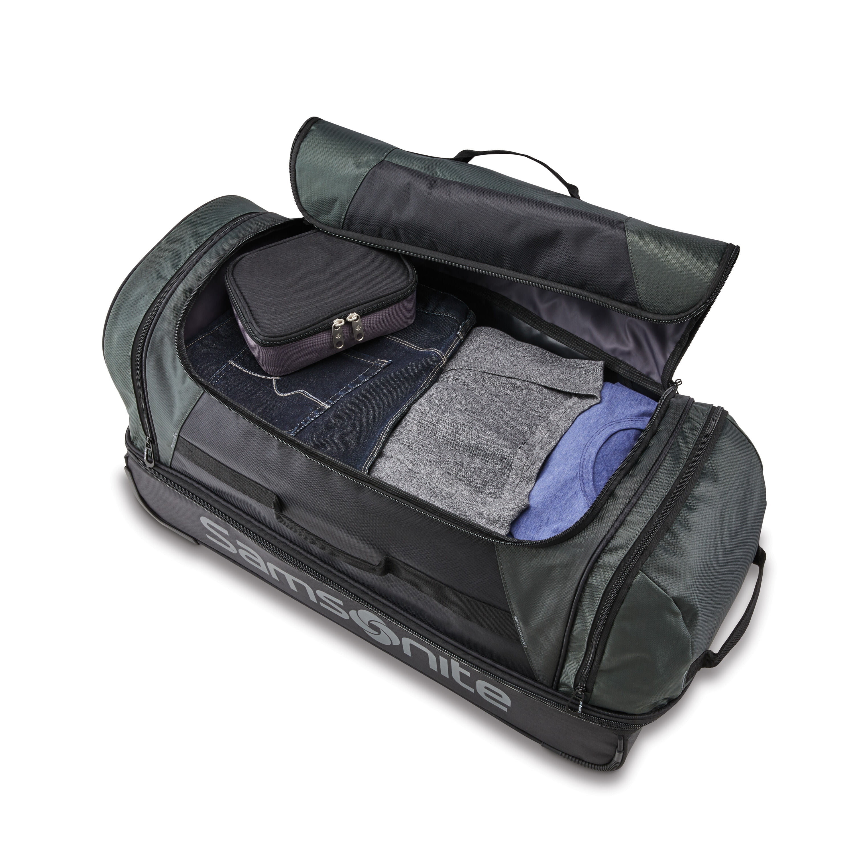 samsonite rolling duffel bags