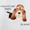 thumbnail image 3 of CafePress - When God Made Beagles Sweatshirt - Crew Neck Sweatshirt, 3 of 4