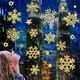 thumbnail image 4 of Pegatinas doradas de Feliz Navidad para ventana, Papá Noel, alce, copo de nieve, decoraciones navideñas para el hogar, Feliz Año Nuevo, 2023, 2024, 4 of 4