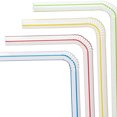 thumbnail image 6 of RyanK Drinking Straw Clearance 100Pcs 8.1In Colorful Flexible Plastic Drinking Straws,Individually Wrapped,Bendable,Disposable,Thick Straw for Party,For Use with Any Jumbo Cup Or Water Bottle, 6 of 9
