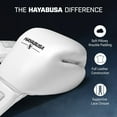 thumbnail image 2 of Hayabusa Pro Leather Lace-Up Boxing Gloves for Men and Women - White, 12oz, 2 of 6