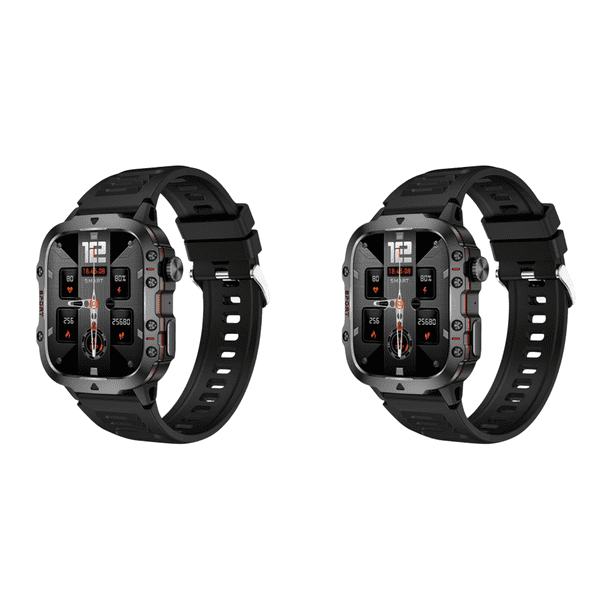 Pantalla Táctil 1 96 Pulgadas Reloj para Exteriores Monitor Llamada BT ()