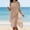 Khaki, variant on Dolkfu Mid-Length Womens Summer&Fall Dresses Refined Sleeveless Black Crew Neck Bodycon Dresses Slim Chiffon Retro Vintage Solid Dresses Black,L