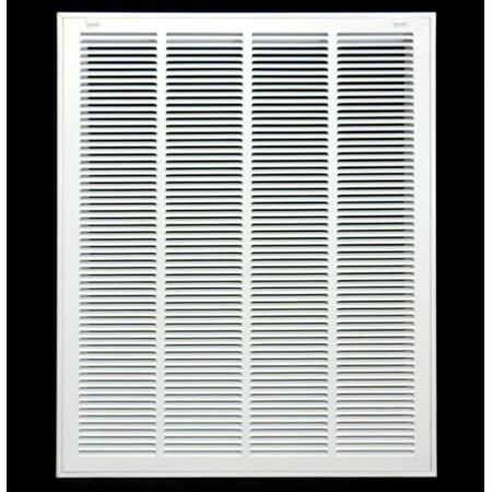 20  X 30  Steel Return Air Filter Grille for 1  Filter - Removable Face/Door - HVAC DUCT COVER - Flat Stamped Face - White [Outer Dimensions: 22 5/8 w X 32 5/8 h]