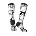 thumbnail image 5 of Lsque French Bulldog 2 Printed Crew Socks Men's Women's LightWeight Thin Casual Calf Socks ,Knee High Socks,Cotton Socks, 5 of 9