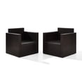 thumbnail image 3 of Crosley Furniture Palm Harbor 2Pc Wicker Outdoor Chair Set, 3 of 7