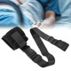 thumbnail image 5 of Cinturón De Restricción De Extremidades, Fijación Firme, Limitación De Movimiento Suave, Correa De Sujeción Negra, Captura De Bloqueo Para Ancianos Para Hospital ANGGREK Miembro inferior negro, 5 of 8