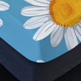 thumbnail image 4 of 2/3pcs Sunflower Fitted Sheet Set Children Adult Soft Cozy Bedding Set with Pillowcase,Queen (60"x80"), 4 of 5
