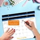 thumbnail image 4 of Calendario de escritorio 2024-2025, enero de 2024 - junio de 2025, calendario de 18 meses, calendario de pared grande de 17" x 12" 2024 para uso en el hogar o la oficina, 4 of 6